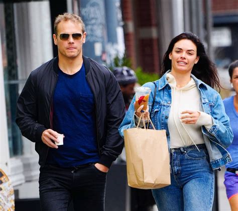 monika clarke sam heughan|Outlander heartthrob Sam Heughan spotted kissing Aussie model。